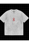 Anime Berserk Printed Washable Vintage Unisex Oversize T-Shirt - 3