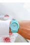 Colorful 10 Atm Waterproof Unisex Wristwatch Turquoise - 3