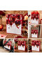 23X18 cm Imported Red Heart Gift Paper Bag 5 Pieces - 3