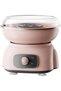 Cotton Candy Machine for Kids,Sugar Floss Maker Portable Cotton Candy Maker for Birthday and Party Gifts with 10 sticks and 1 Scoop (Pink) - 2