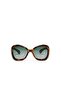 Club Procıda Green Lens Polarized Sunglasses Classic Havana
