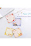 4 Pcs 200 Sheets Total Cute Fruit Animal Sticky Notes, 75x75mm 3x3 Inch, Bunny Cat Bear Duck Memo... - 6