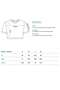 Women's Grillz Colorful Stone Lip Patterned Crop (White) - 3
