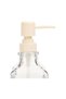 500 ml Glass Liquid Soap Dispenser & Detergent Dispenser with Metal Stand and Sponge Container - White Metal Stand Kitchen Soap Dispenser for Countertop - 5