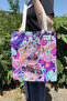 Varesa Genshin Impact V4 Double-Sided Canvas Print Tote Bag Anime Bag