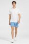 Men Slim Fit Short Sleeve Training T-Shirt, White - 2