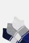 Kids Boy 6 Pairs Allover Print Low Cut Socks, Multicolor - 2