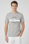 Men Sportswear Fit Short Sleeve Outdoor T-Shirt, Heather Grey