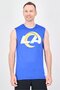 x NFL Men Sportswear Fit Royal Los Angeles Rams Blitz Legend Muscle Perform Vest, Blue