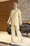 6398 - Stylish Comfortable Modal Soft Woven Fabric Casual Women's Set - 2