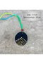 Handmade Wooden Mandala Pendant - Measurements Are Shown in the Images - 2