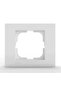 1 Piece Ovivo White Single Frame Grano - 2