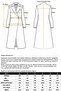 High Collar Oversize Water Repellent Trench Coat Black 6874 - 8