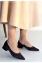 Ferla Bitter Brown Skin Heeled Shoes - 3