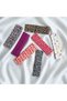 7 Pcs Mixed Color and Floral Pattern Hair Bandana Yoga Headband / Hair Clip / Hair Accessory - 4