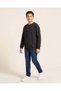 Senior Boys Black Jacquard Sweatshirt - 2
