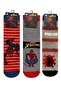 Licensed Spiderman 3-Pack Boys' Cotton Socks Daily Socks Gift Socks Superhero Socks School Socks Sp21559 - 2