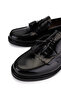 Men's Genuine Leather Black Opening Classic Shoes - 3