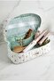 Cherry Patterned Large Size Hair Styling Airwrap Organizer Bag - 4