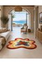 Sdt Traditional Patterned Modern Woven Base Decorative Carpet Sdtamor2962