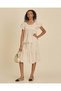 Senior Girls Beige Embroidered Blouse - 2