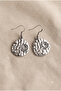 Handmade Cast Metal Earrings - 2