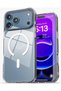 iPhone 17 Pro (6.3 Inch) Strong Magsafe Compatible Non-Yellowing Hard Mica Thin Lightweight Phone Case - 7