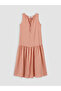 Original Gathered A-Line Modal Blend Dress - 6