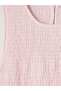 Trendlucky Oval Collar Layered Muslin Dress with a Difference - 7