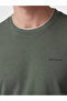 Southblue Khaki Crew Neck Embroidered Men's T-Shirt - 3