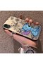 iPhone Xr Compatible High-Quality Cartoon Printed Case, Stylish Multi-Faceted Full Protective Cover