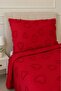Pure Love 2 Piece Single Pique Set Red - 2