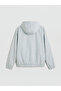 Gray Regular Fit Hooded Men's Raincoat - 7