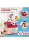 Montessori Baby Toys 6 to 12 Months,Soft Farm Animal Shape Sorter Toys with 6pc Stuffed Farm Animals Plush toy, Rattle,Crinkle Paper,Mirror,Sensory Toys for Toddlers 1-3 - 5
