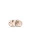 Baby First Step Slippers Beige - Lightweight Non-Slip Eva Kids Clog Slippers, Garden Beach Home Slippers, Girls Boys Baby - 4
