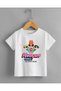 Powerpuff Girls Character Back Print T-Shirt for Girls