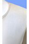 Cream Men's Regular Fit Short Sleeve Basic T-Shirt - 2