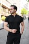 Men's Short Sleeve Collared T-Shirt - 3