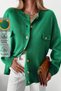 Women's Gold Button Detailed Cardigan - 3