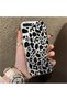 iPhone 7 Plus/8 Plus Compatible High Quality Black Leopard Phone Case, Shock Resistant