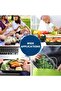 Meal Prep Food Containers with Lids Microwave Safe, 18.5 x 12.5 x 7.5 cm (28 oz. - Black, 20 Pieces. - Plastic) - 6