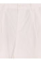 Ozmarka New Season White Relax Fit Dobby Men's Pleated Trousers - 2
