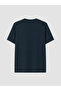 Vizyon New Season Petrol Regular Fit Thin Fabric T-Shirt /03 - 5