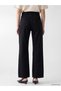 Özmarka New Season Black Straight Fit Women's Jean Trousers - 4