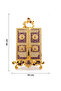 Stone-Embellished Gold-Look Decorative Quran Storage Box and Stand Large Size - 5