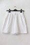 White Washed Elastic and Tie-Waist Casual Muslin Woven Shorts 50 58 - 2