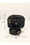 4-Compartment Zippered Women's Crossbody and Shoulder Bag (25X18 cm) - 4