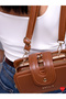 Berlin Women's Crossbody Bag |   Gold Detailed, Stylish, Elegant, and 3-Compartment ⭐ - 4