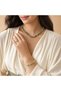 Natural Aventurine Stone 3-Piece Women's Jewelry Set – Necklace, 3-Stone Bracelet and Adjustable Ring - 6