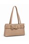 Original Women's Multi-Compartment Hand and Shoulder Bag with Belt Buckle
